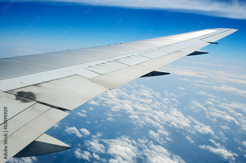 Wing of an aircraft Wing of an aircraft