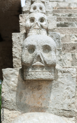 Skulls at Xcaret