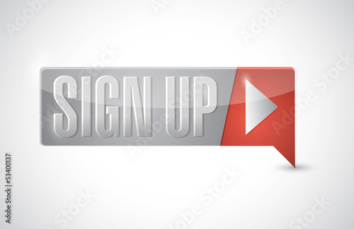 sign up now button illustration design Free Download sign up now button illustration design - GFXLoad