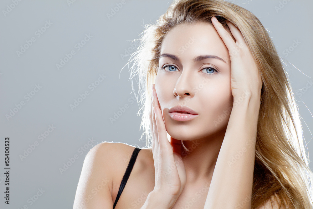 Fototapeta premium Portrait of beautiful girl