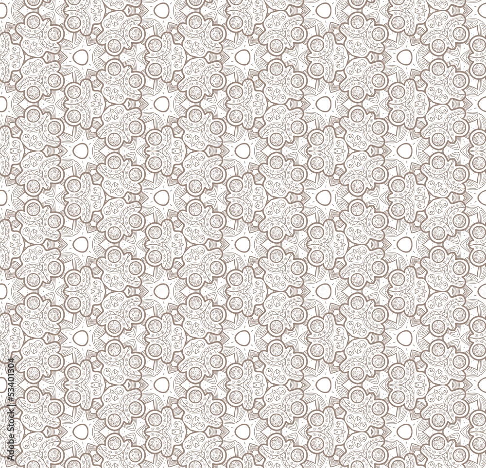 Seamless pattern with trees Seamless pattern with trees