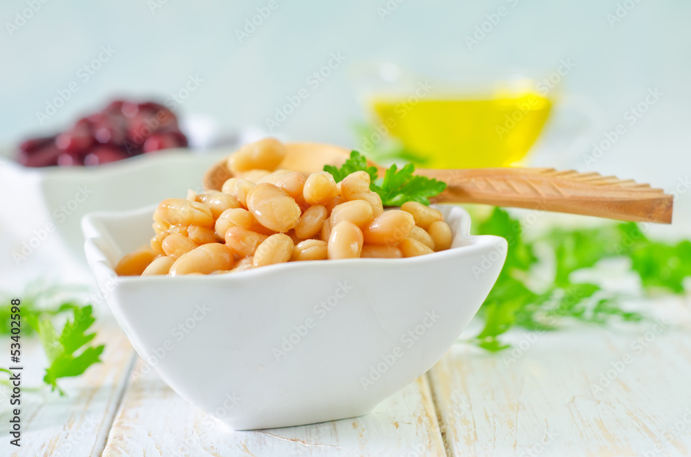 white and red beans white and red beans
