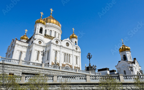 Cathedral of Christ the Saviour in Moscow, Russia