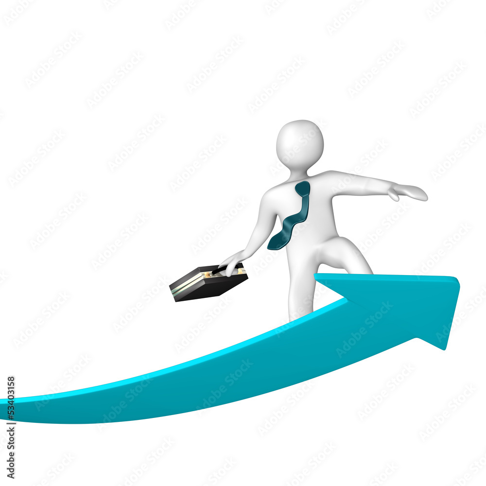 Success Arrow Surfer Success Arrow Surfer