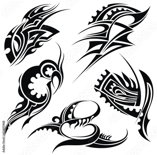 Design elements: tribal art