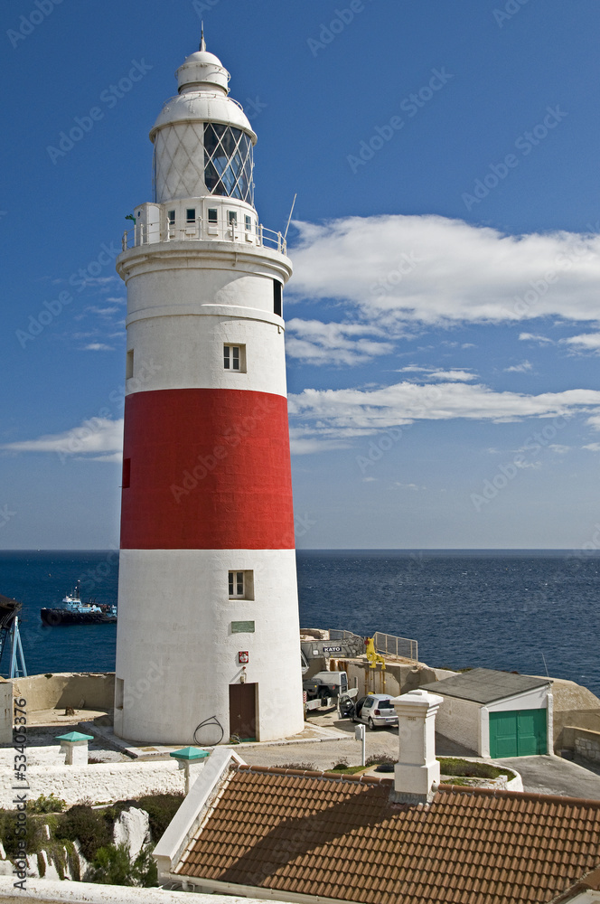 Gibraltar, Leuchtturm am Europa-Point