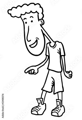Draw man