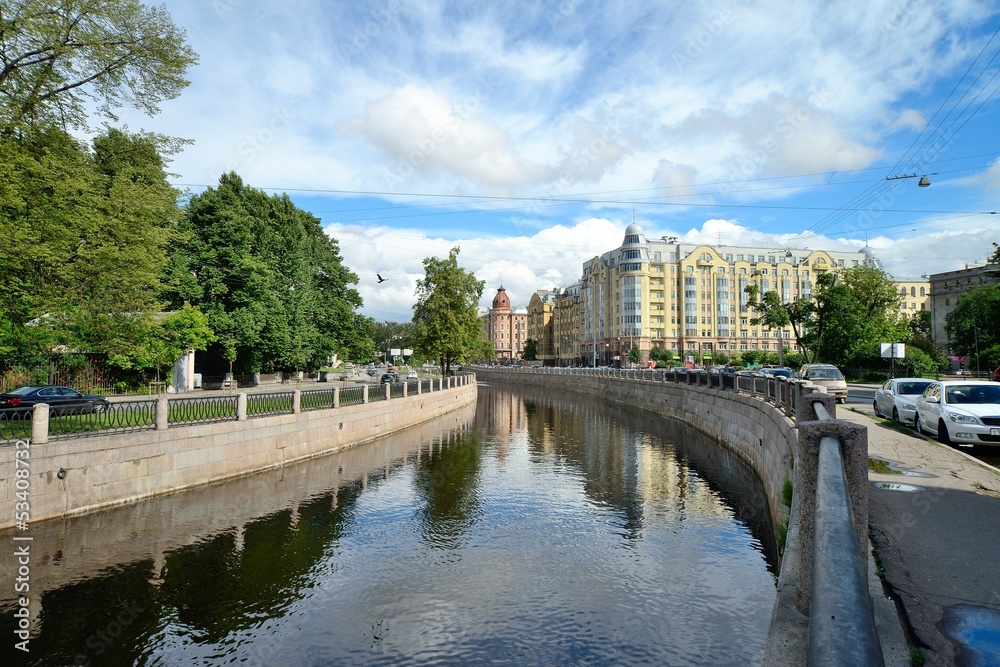 река Карповка - Санкт-Петербург