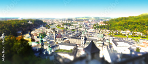Panoramic view - Salzburg.