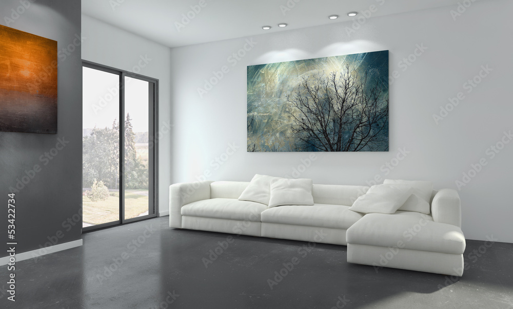 Fototapeta premium Living room