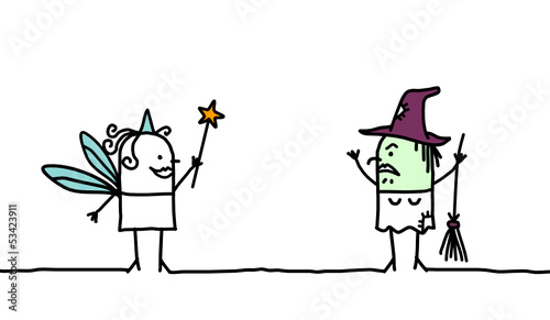 fairy & witch