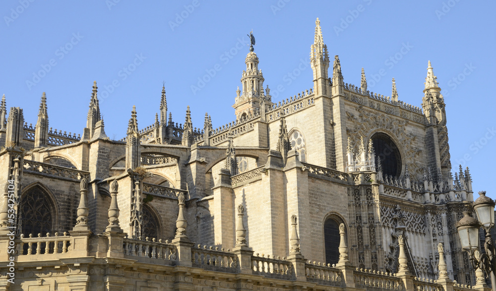 Seville Cathedral (Andalusia, Spain).