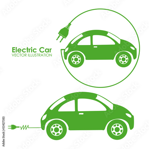 electric car  icons