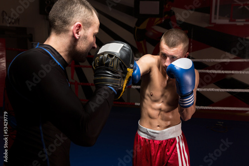 fierce fighting in the ring