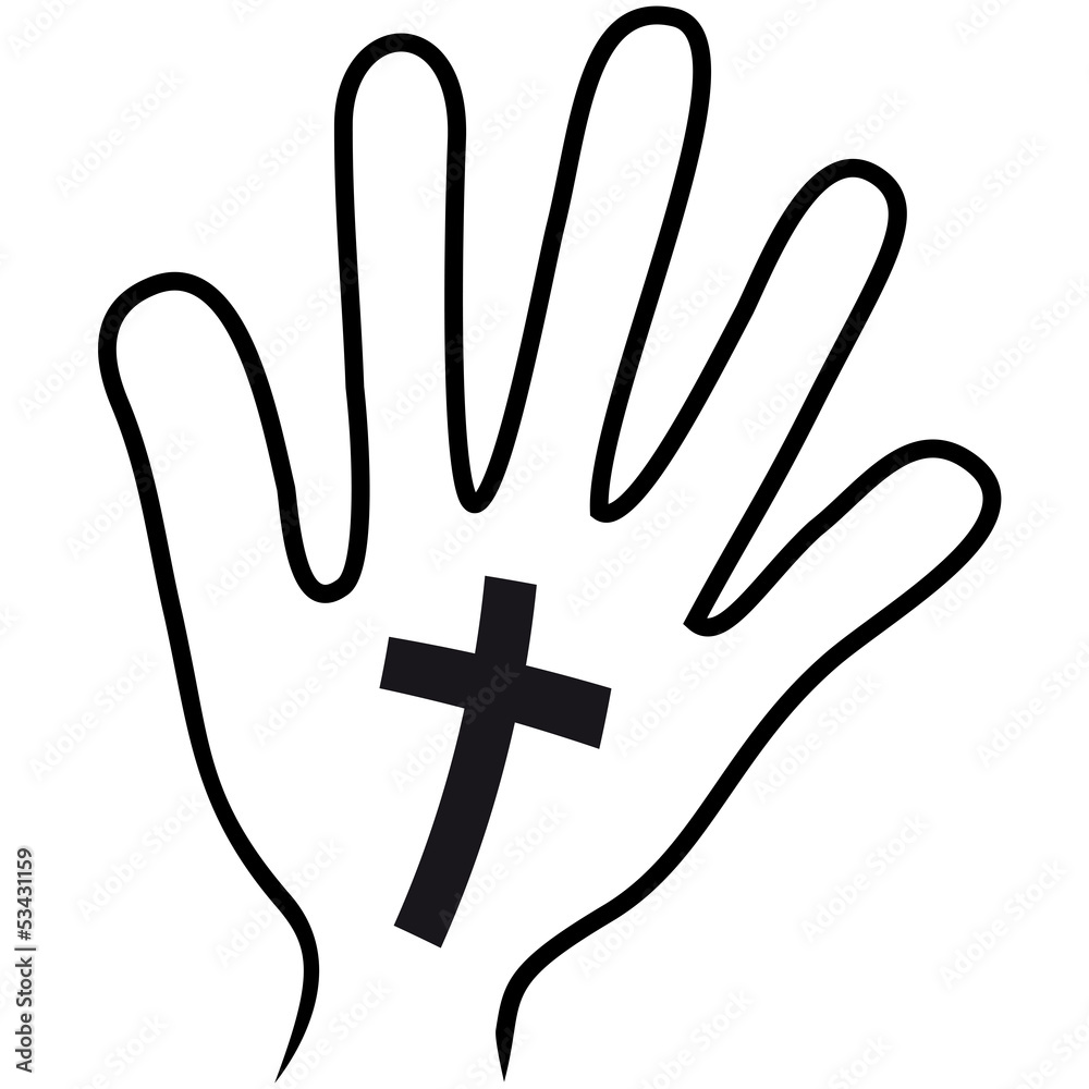 Obraz premium Holy Hand