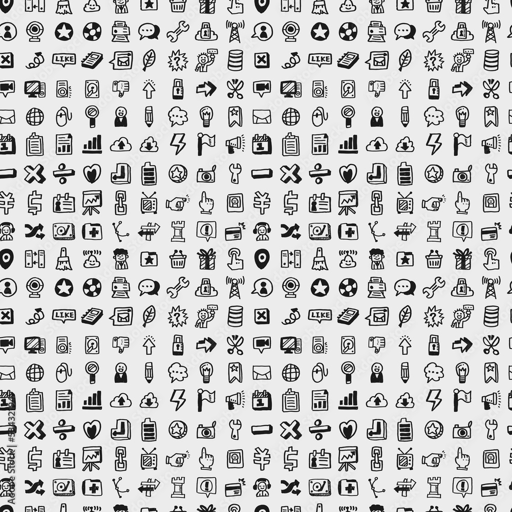 seamless doodle network pattern seamless doodle network pattern