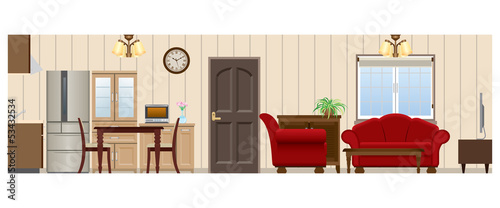 Living room / Dining room / Kitchen_Type3