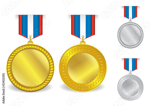 Award Medals Template Set 07