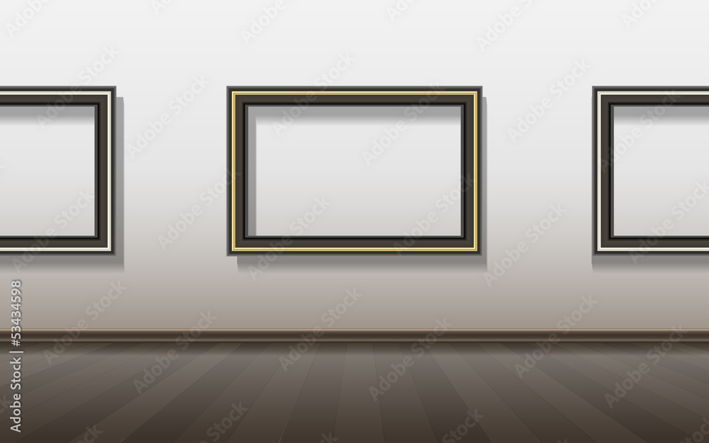 Interior with frames