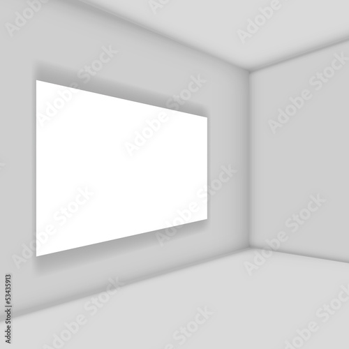 Abstract white Screen vector illustration