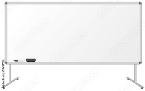 Whiteboard isolated Vector　