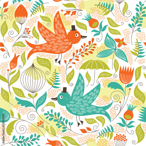 Seamless floral pattern