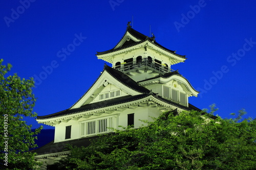 長浜城の夕景 © photop5