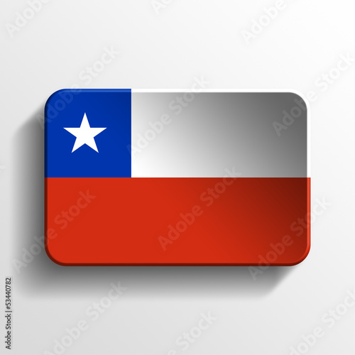 Free Download chile square 3d realistic flag - GFXLoad