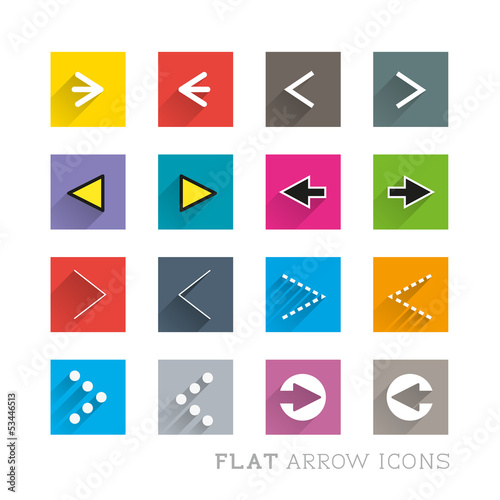 Flat Icon Designs - Arrows