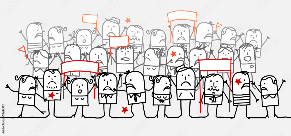 angry people