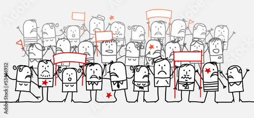 angry people
