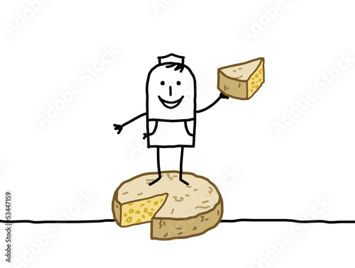 man & cheese