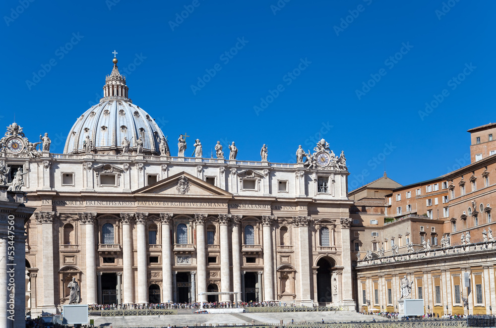 Vatican. The area before St. Peter's Cathedral