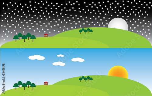 Vector Landcape Illustration