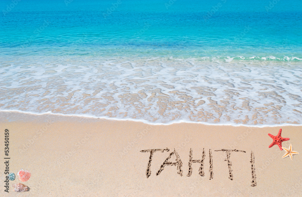 Fototapeta premium turquoise foreshore with 