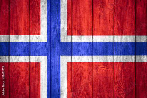 Obraz na plátně flag of Norway