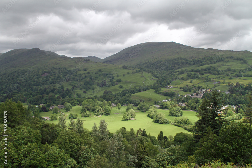View from a Fell in the Lake District