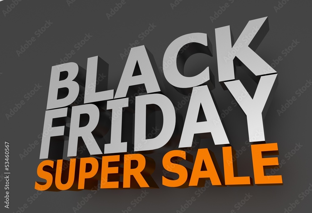 Fototapeta premium Black Friday Sale