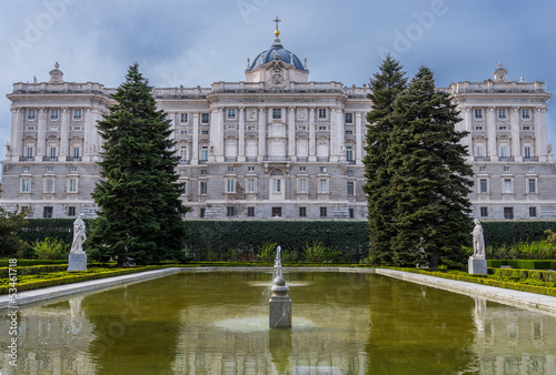 Royal Palace from Madrid, Spain