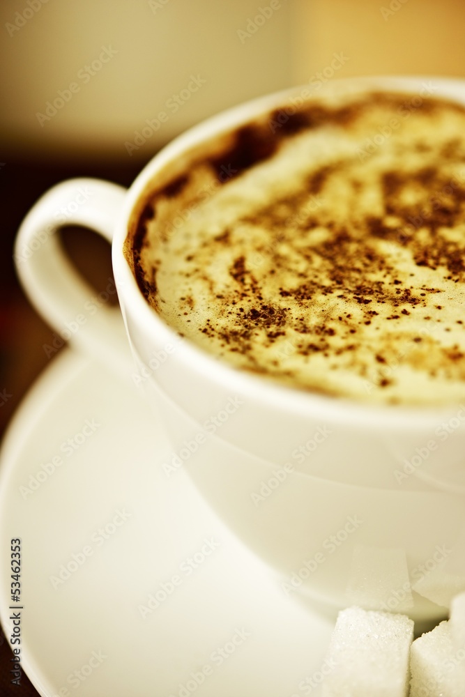 Coffee Cup Closeup Coffee Cup Closeup