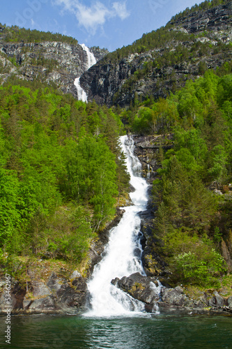 cascata fiordo norvegese