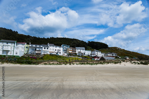 Coastal landscape from Galician coast  spain