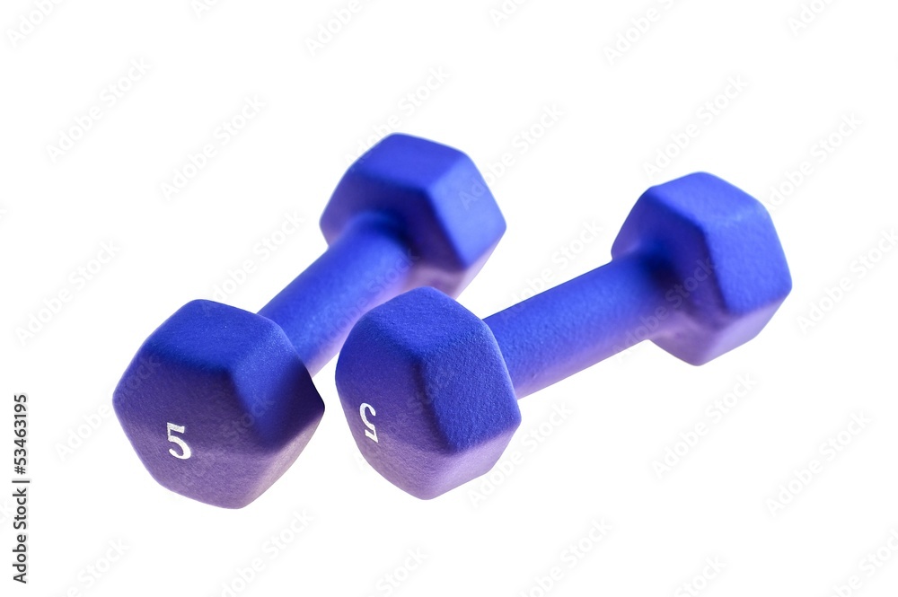 Blue Dumbbells Blue Dumbbells