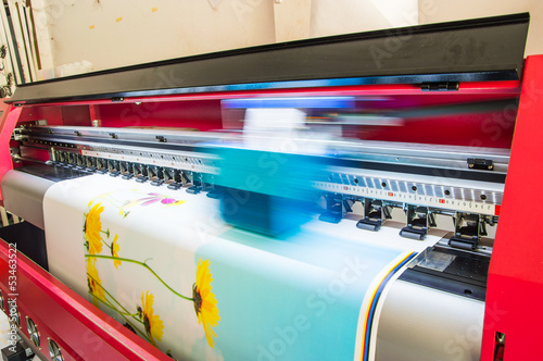 Wallpaper Mural vinyl printer
