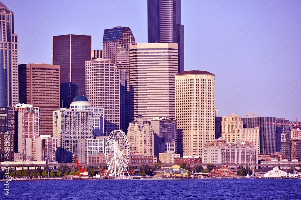 Naklejka premium City of Seattle