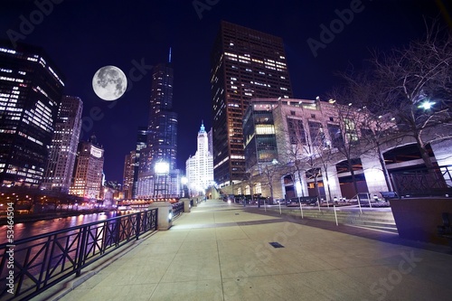 Chicago Famous Riverwalk