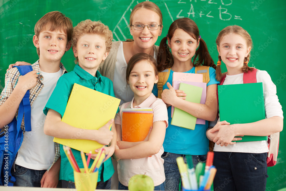 Teacher and learners