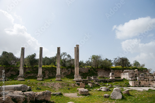 Sebastia archeology ancient ruins photo