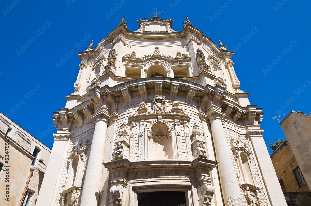 Church of St. Matteo. Lecce. Puglia. Italy.