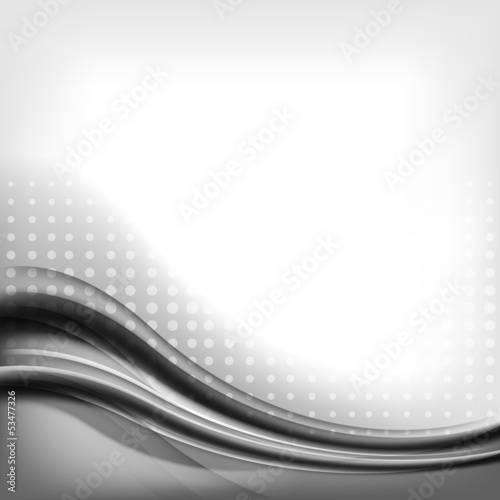 abstract background with waves and lines